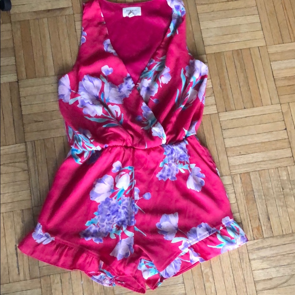 Floral romper!
